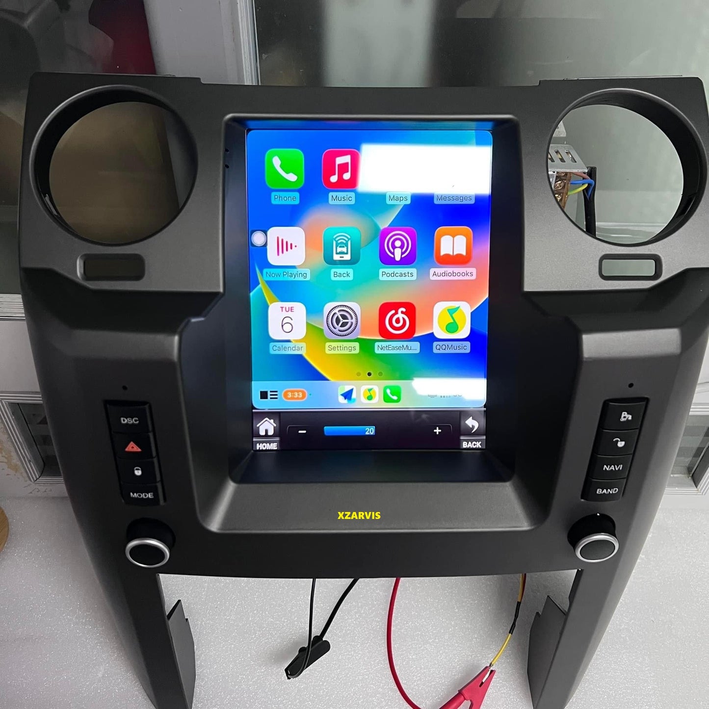 9.7 INCH ANDROID TESLA RADIO FOR LAND ROVER DISCOVERY 3 LR3 4WD HSE 2004-2009