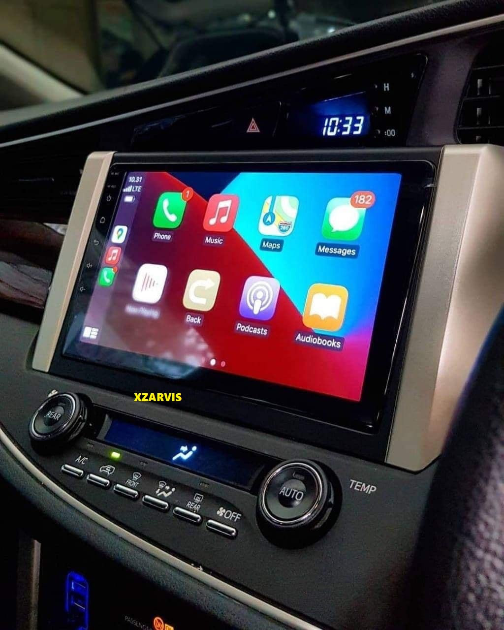 9” CARPLAY DSP 2GB RAM MTK ANDROID STEREO TOYOTA INNOVA CRYSTA