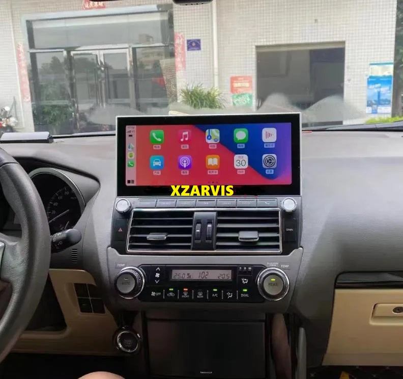 12.3 INCH ANDROID SCREEN WITH 4GB RAM, ANDROID AUTO AND APPLE CARPLAY FOR PRADO 2014 AND ABOVE MODELS