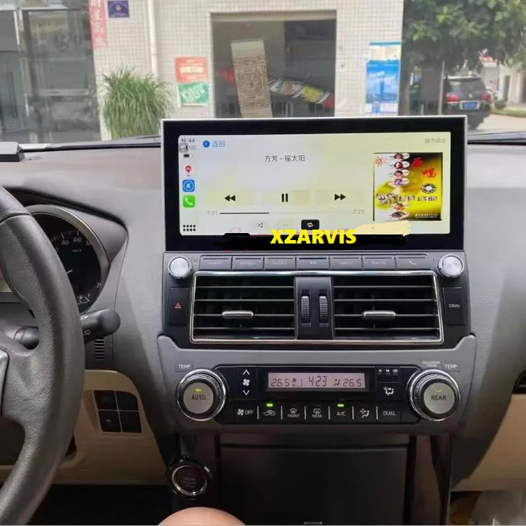 12.3 INCH ANDROID SCREEN WITH 4GB RAM, ANDROID AUTO AND APPLE CARPLAY FOR PRADO 2014 AND ABOVE MODELS