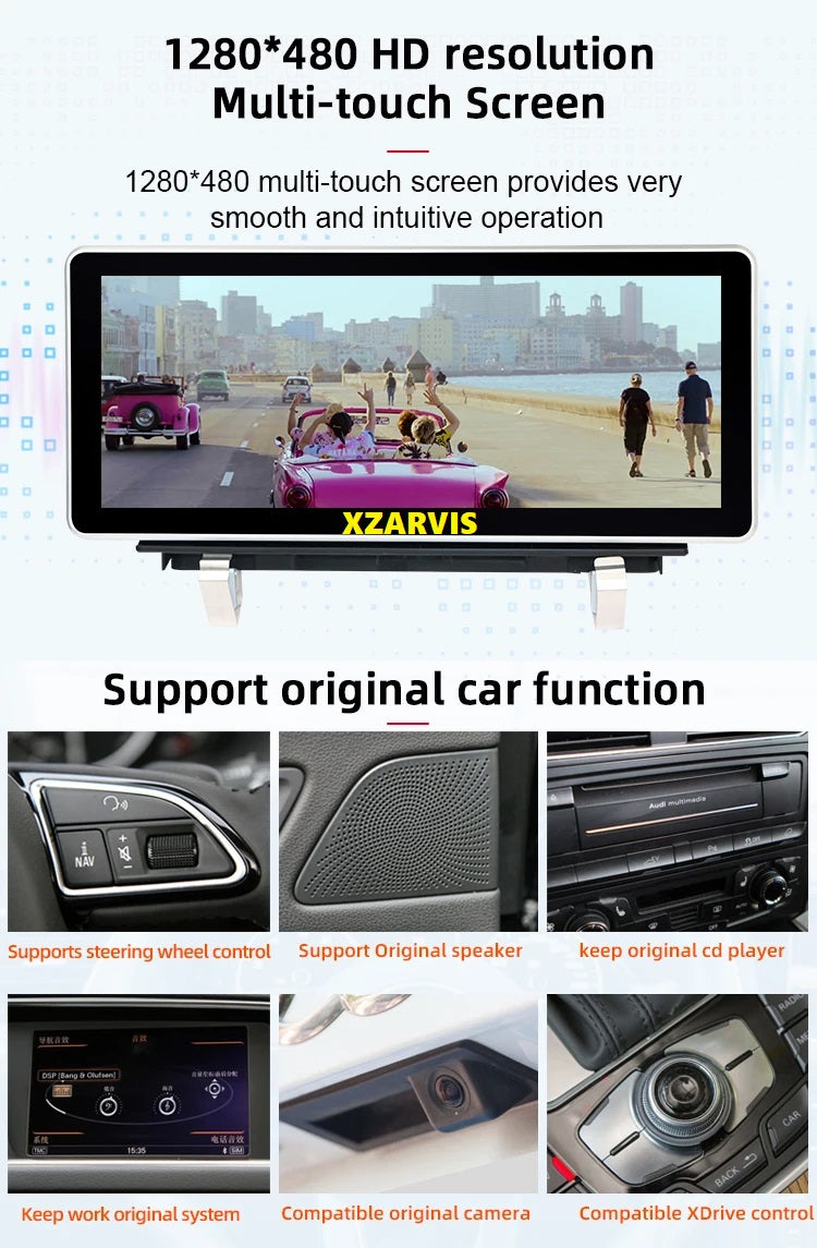 AUDI A3 2013-18 CARPLAY ANDROID PLAYER 10.25”