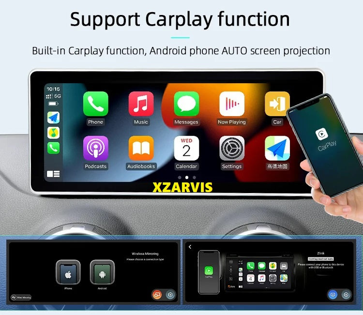 AUDI A3 2013-18 CARPLAY ANDROID PLAYER 10.25”