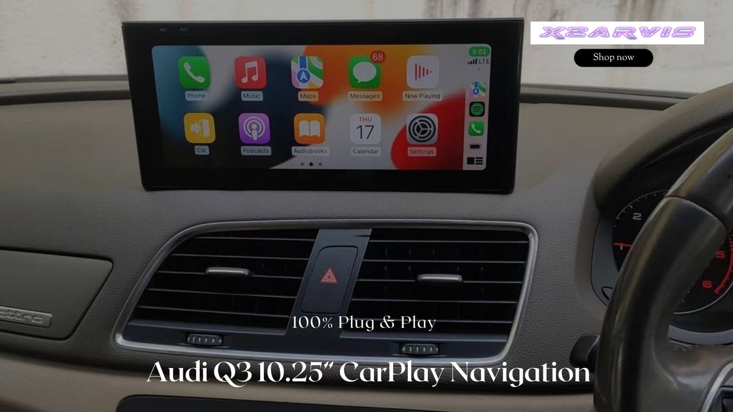 AUDI Q3 10.25” ANDROID CARPLAY HD CAR STEREO