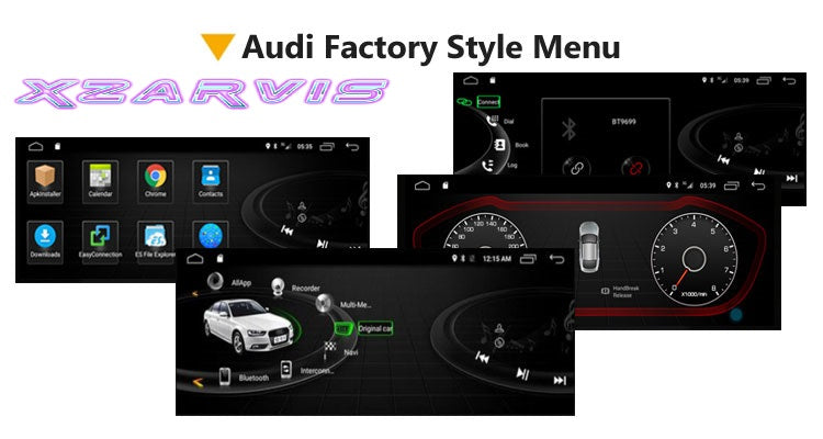 AUDI Q3 10.25” ANDROID CARPLAY HD CAR STEREO