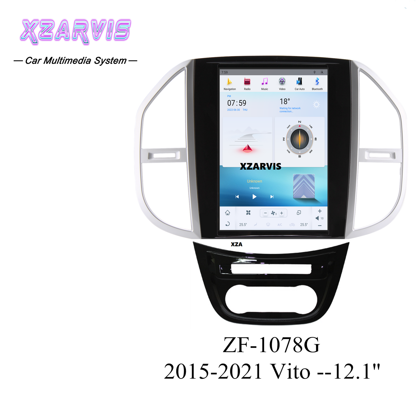 BENZ 2015-2021 VITO 12.1''ANDROID 12 STEREO