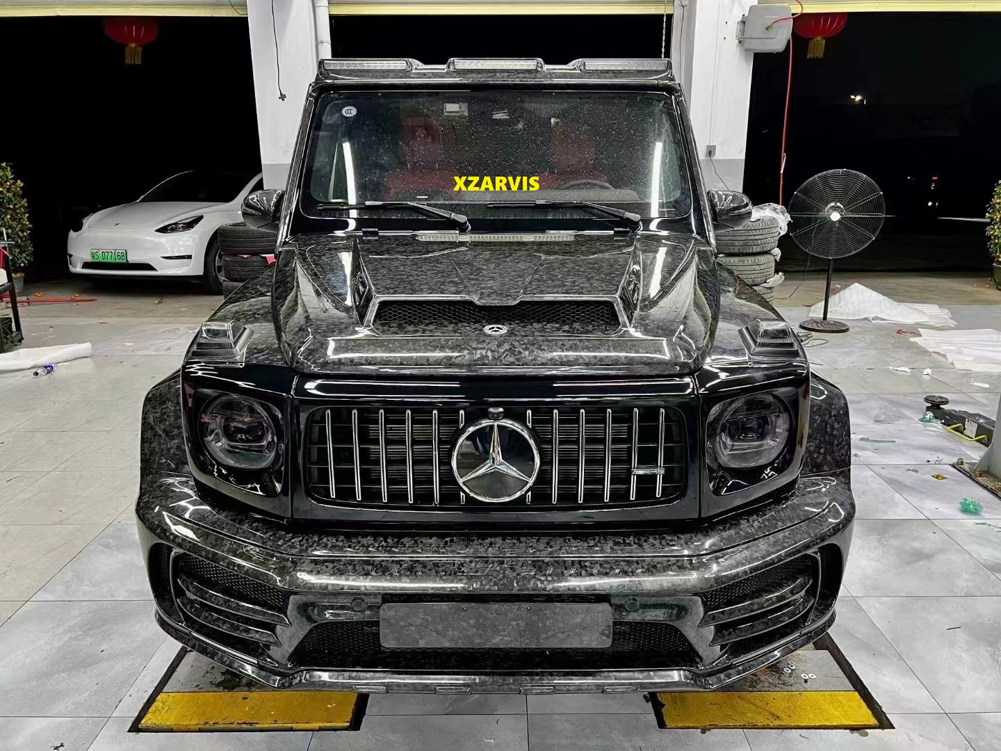 FORGED CARBON FIBER BODY KIT FOR MERCEDES BENZ G63