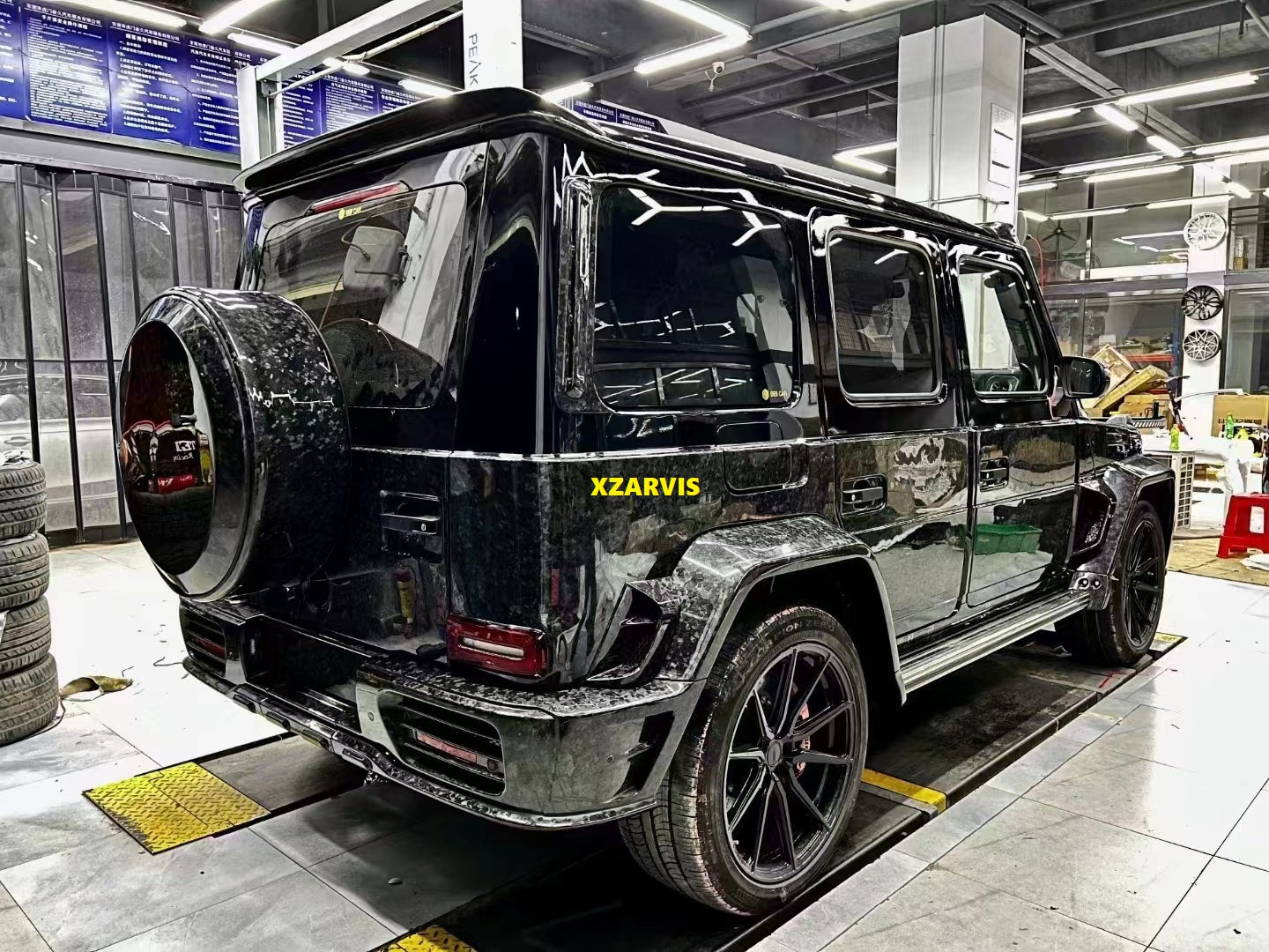 FORGED CARBON FIBER BODY KIT FOR MERCEDES BENZ G63