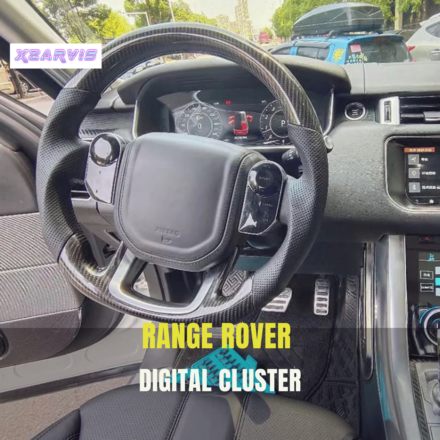 12.3" FOR LAND RANGE ROVER VOGUE L405 SPORT L494 2013-2017 ANDROID LCD DASHBOARD DIGITAL CLUSTER COCKPIT