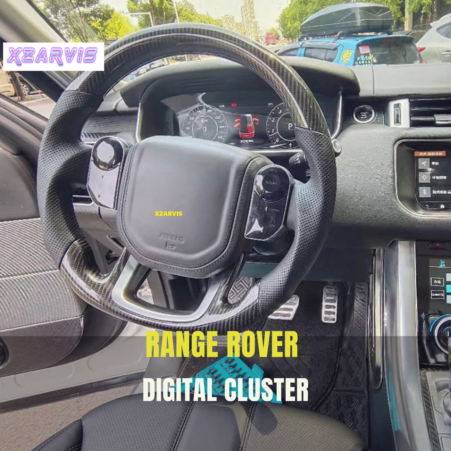 12.3" FOR LAND RANGE ROVER VOGUE L405 SPORT L494 2013-2017 ANDROID LCD DASHBOARD DIGITAL CLUSTER COCKPIT