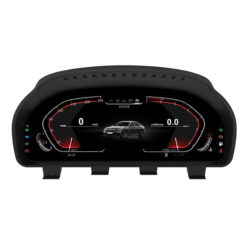 INSTRUMENT CLUSTER FOR BMW 5 5GT F07 F10 F11 2009-2016 12.3 INCH ANDROID 9.0 CAR DASHBOARD LCD DISPLAY SCREEN LINUX SYSTEM