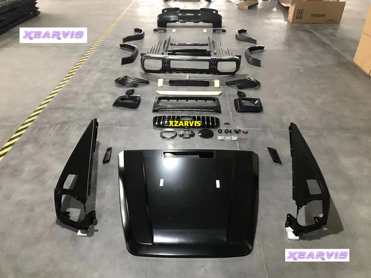 MERCEDES BENZ CONVERSION BODY KIT W463 TO W464 G CLASS G63 G550 2019- SECOND GENERATION