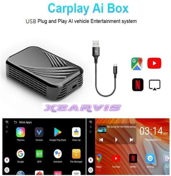 ANDROID AI CARPLAY BOX PLUG AND PLAY