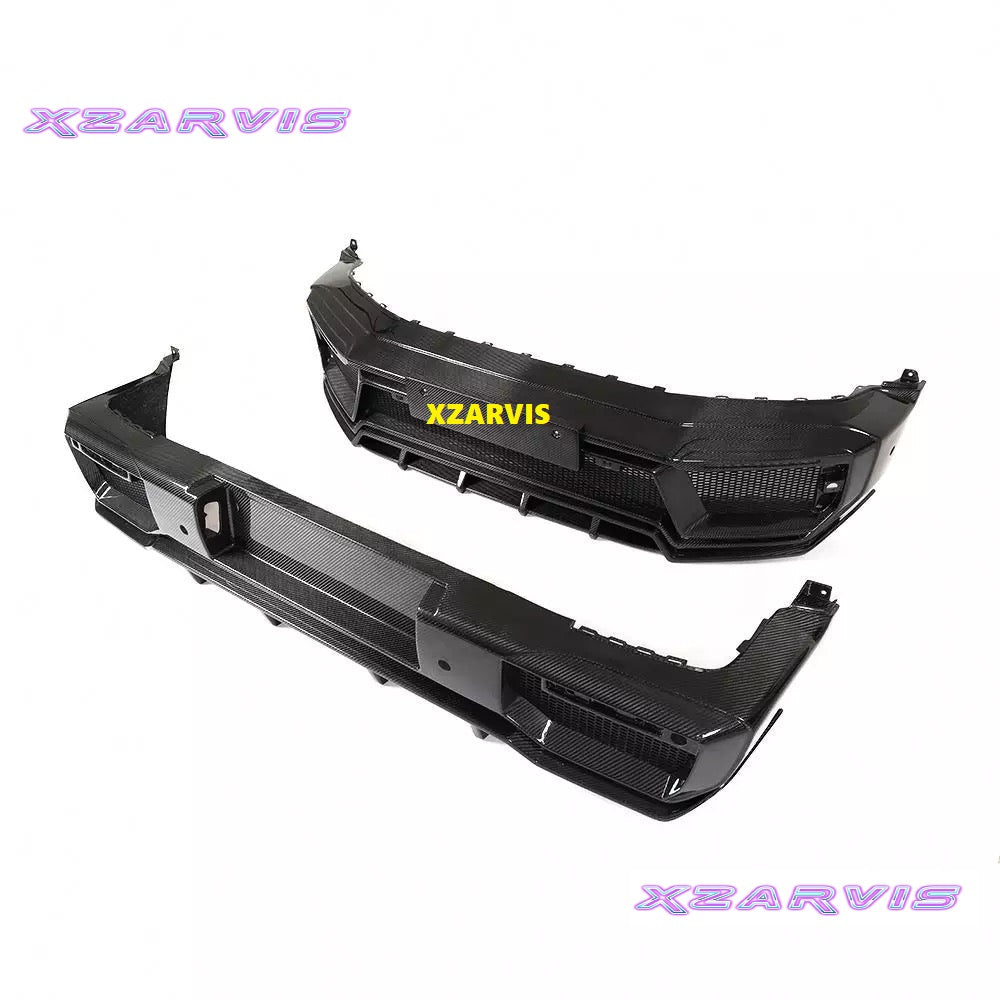 MODIFY LUXURY G CLASS W463 DRY CARBON FIBER CAR BUMPER BODY KIT FOR MERCEDES BENZ G500 G550 G63 AMG 2019UP