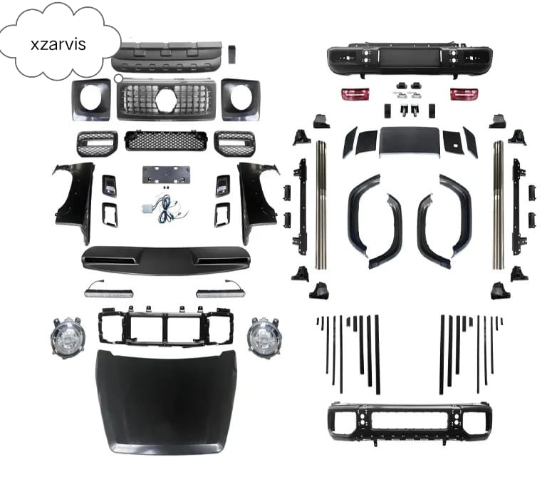 NEW SUZUKI JIMNY JB74 2019-22 UPGRADE TO MERCEDES BENZ G63 BRABUS BODY KIT