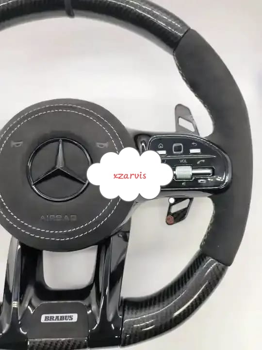 AMG style steering wheel