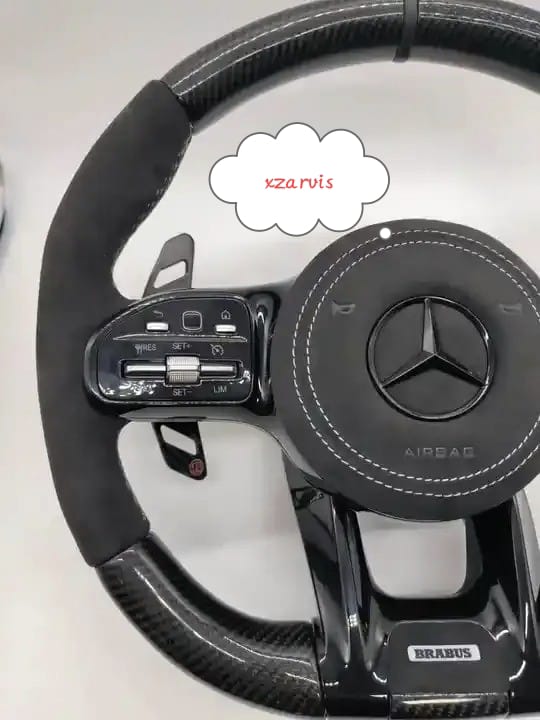 AMG style steering wheel