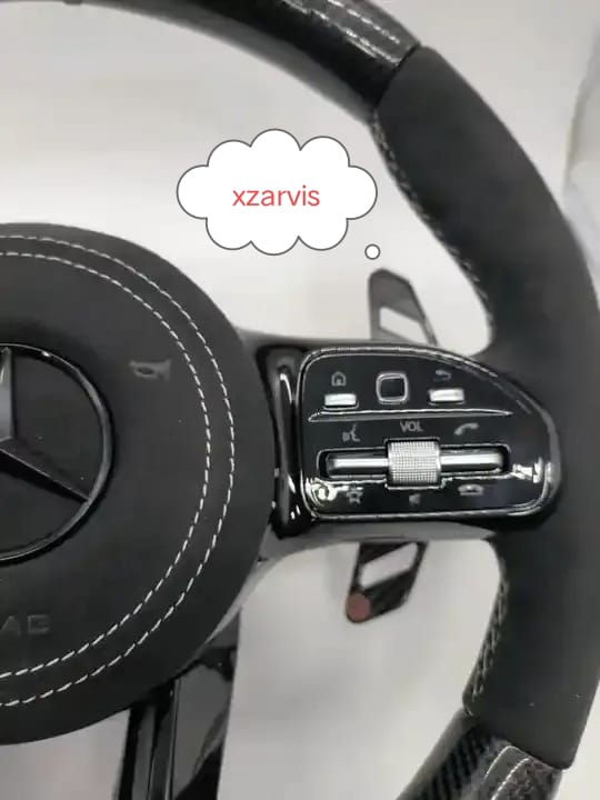 AMG style steering wheel