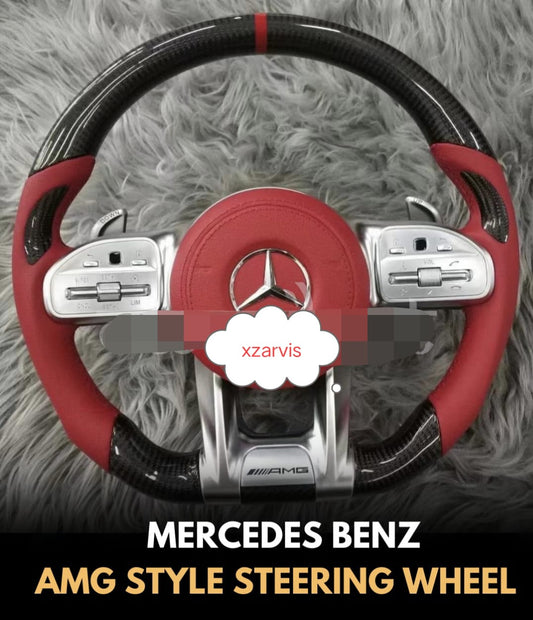 AMG style steering wheel