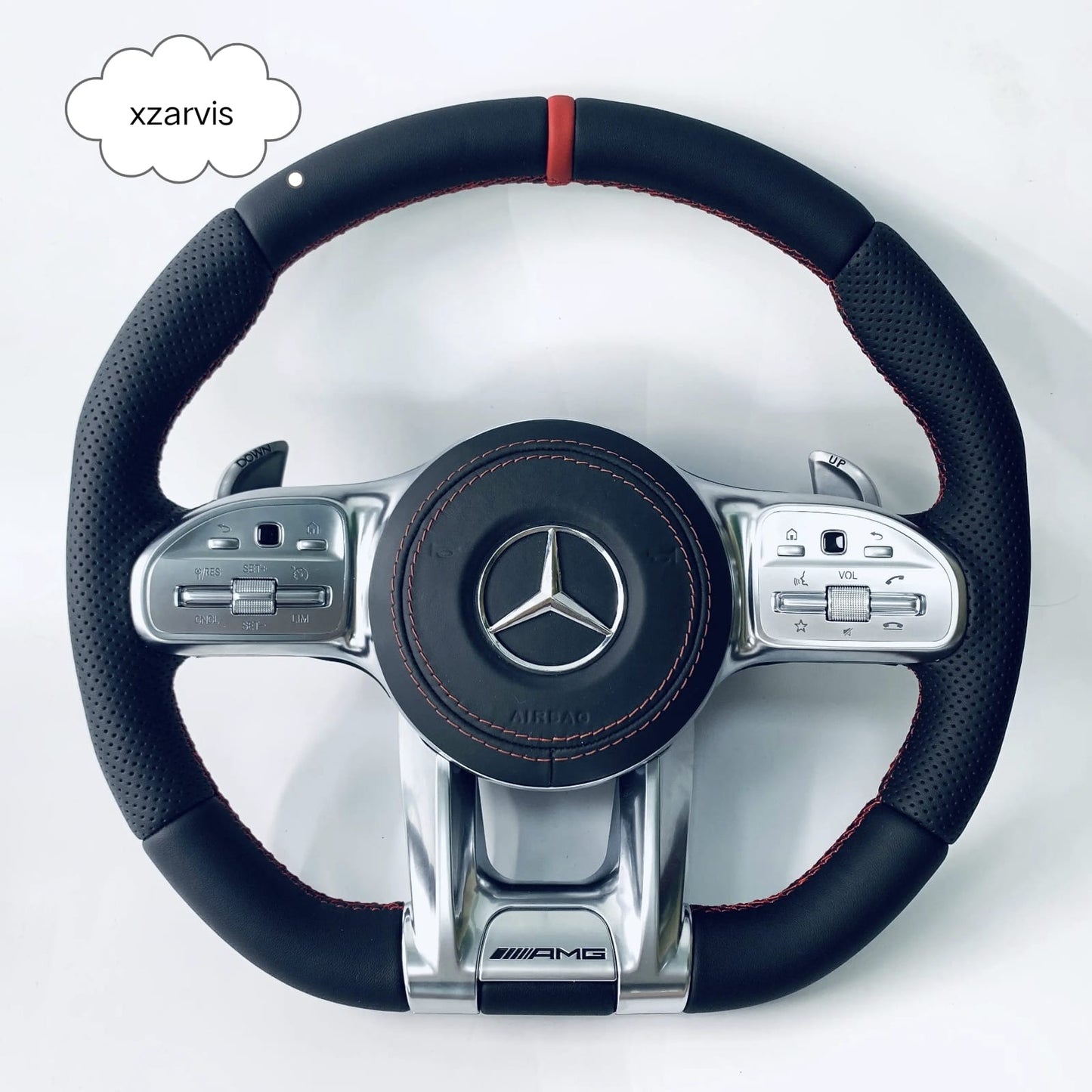 AMG style steering wheel