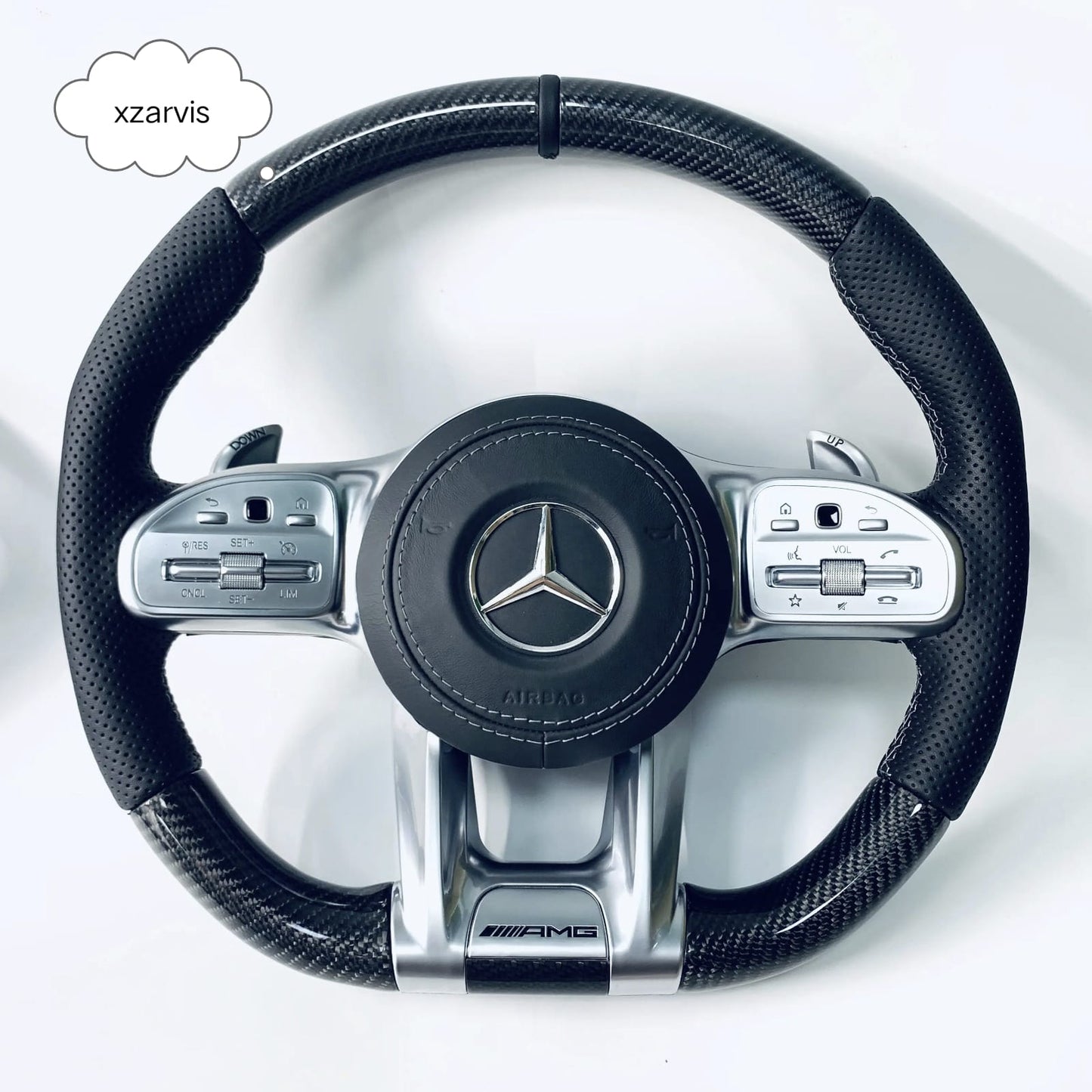 AMG style steering wheel