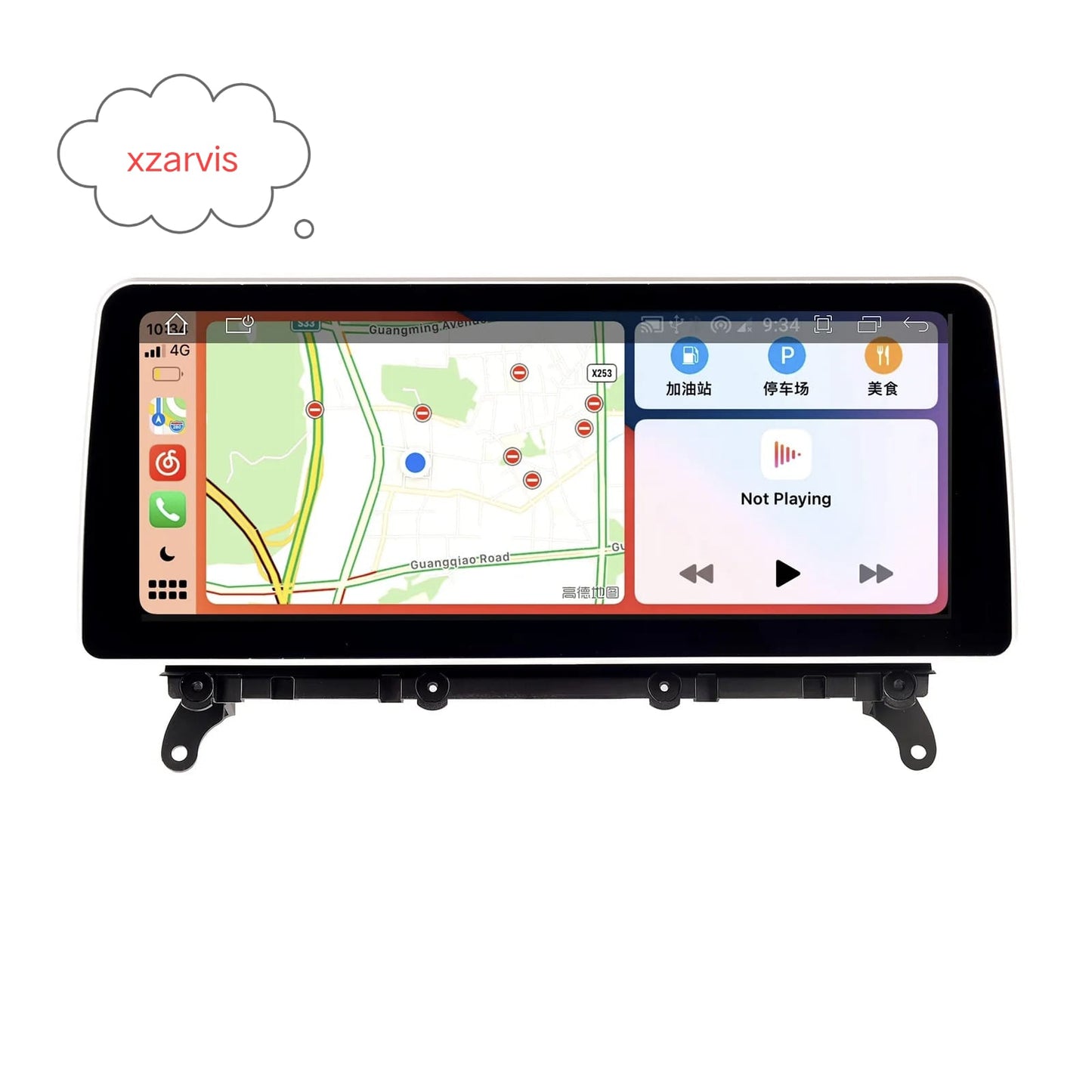 ANDROID 12 BMW X3 F25 X4 F26 CIC NBT SYSTEM 12.3” NAVIGATION