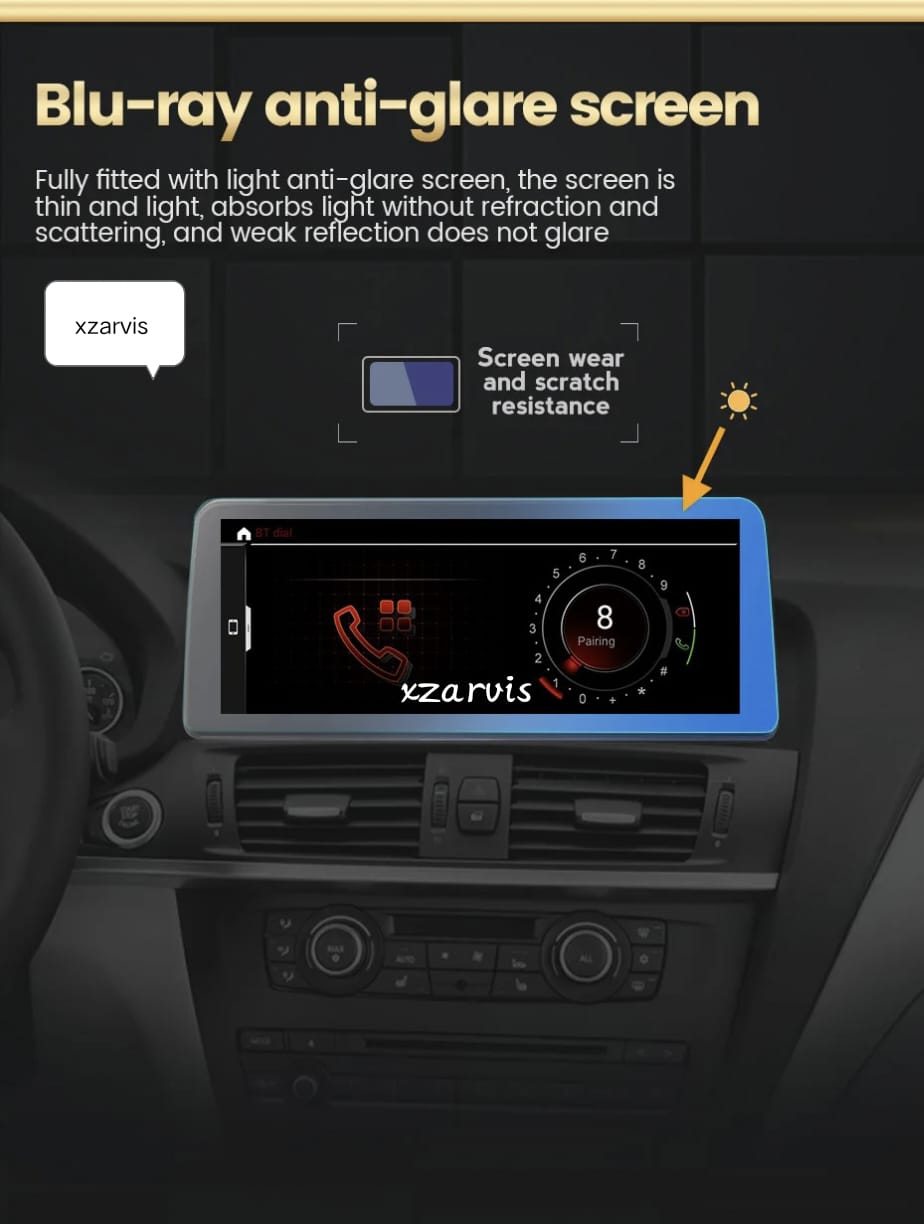 ANDROID 12 12.3'' BMW 3/4 SERIES NBT 2013-17 F30 CARPLAY SUPPORT 4G LTE