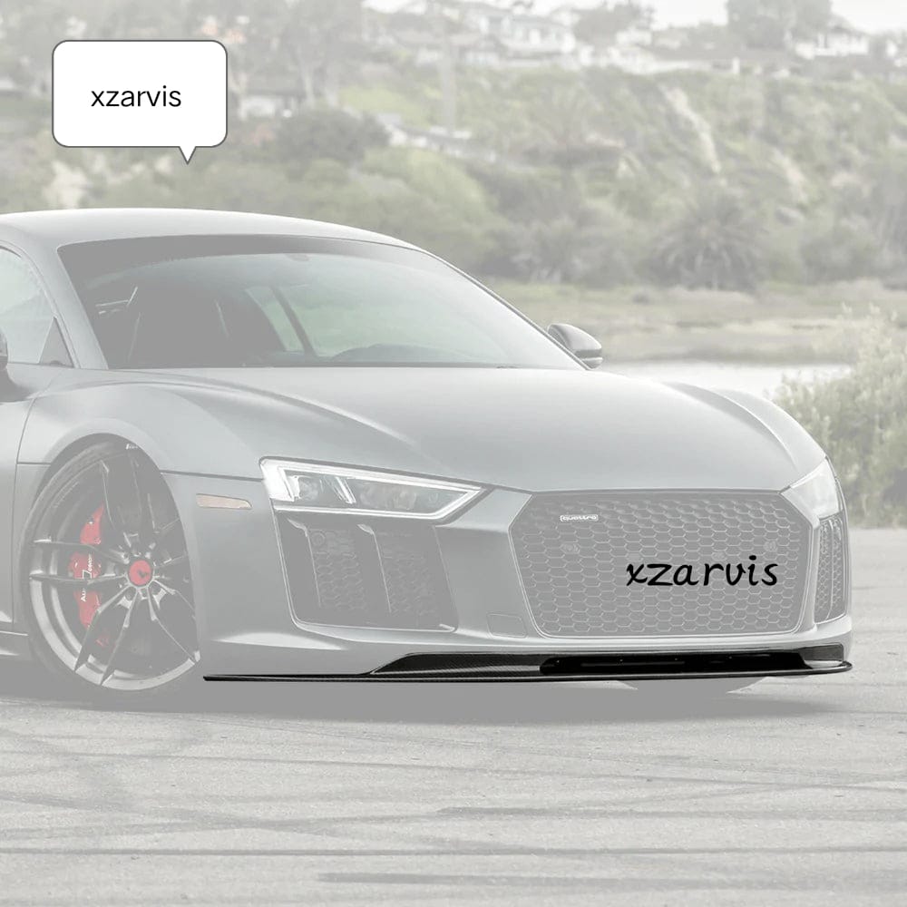 AUDI R8 CARBON FIBER FRONT SPOILER