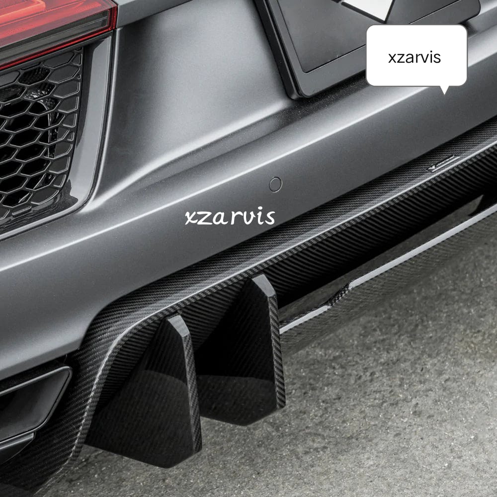 AUDI R8 CARBON FIBER REAR DIFFUSER