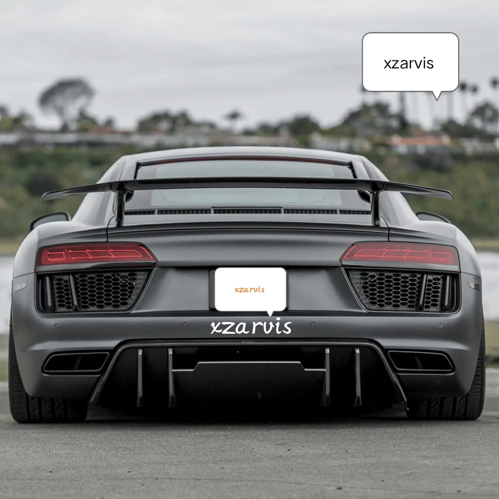 AUDI R8 CARBON FIBER REAR DIFFUSER